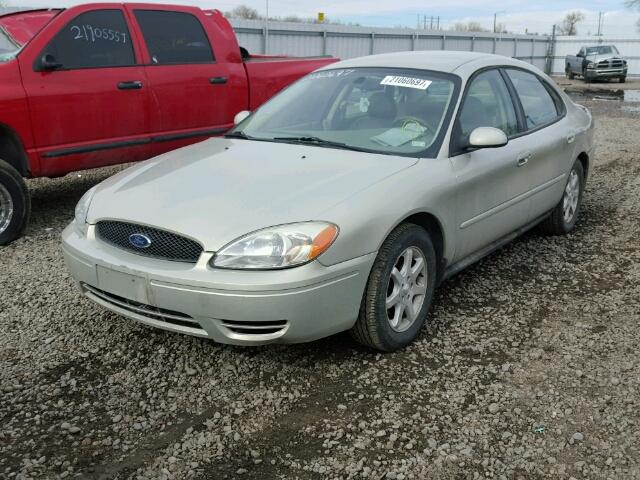 1FAFP56U27A189144 - 2007 FORD TAURUS SEL GREEN photo 2