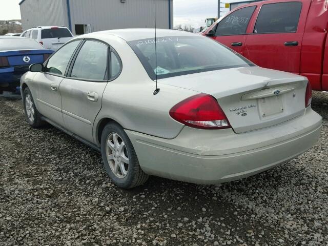 1FAFP56U27A189144 - 2007 FORD TAURUS SEL GREEN photo 3