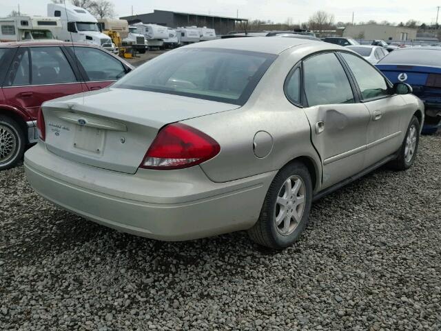 1FAFP56U27A189144 - 2007 FORD TAURUS SEL GREEN photo 4