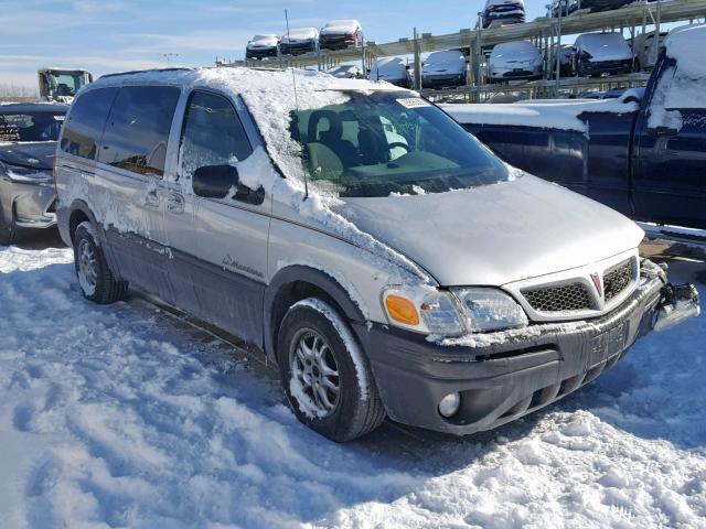 1GMDX13E82D237207 - 2002 PONTIAC MONTANA LU GRAY photo 1