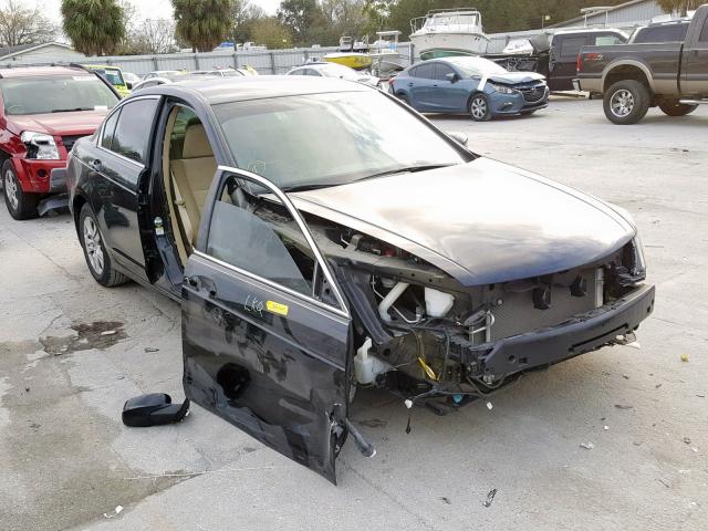 1HGCP26428A127709 - 2008 HONDA ACCORD LXP BLACK photo 1