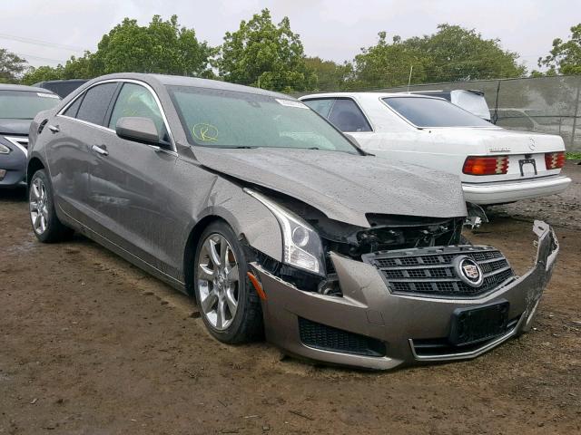 1G6AA5RX8E0175492 - 2014 CADILLAC ATS BROWN photo 1