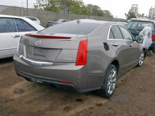 1G6AA5RX8E0175492 - 2014 CADILLAC ATS BROWN photo 4