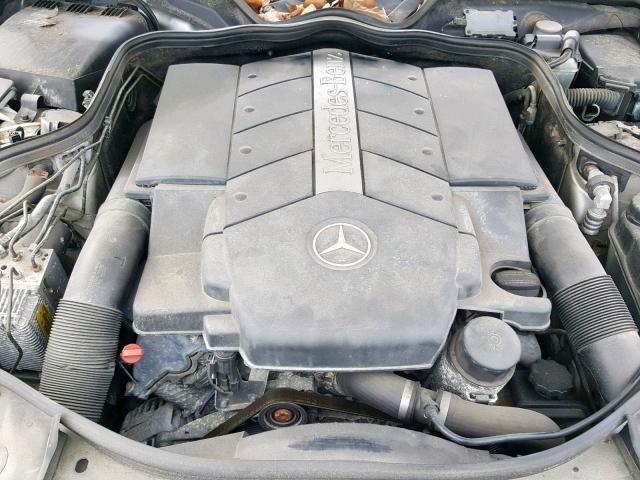 WDBUF83J64X121677 - 2004 MERCEDES-BENZ E 500 4MAT SILVER photo 7