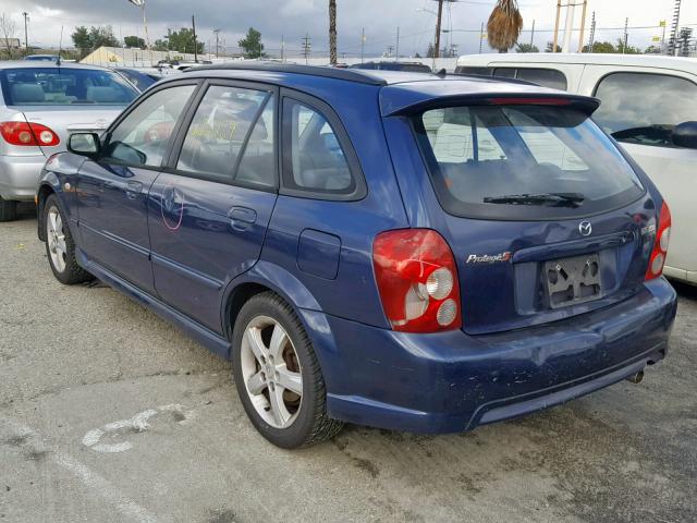 JM1BJ245931113743 - 2003 MAZDA PROTEGE PR BLUE photo 3