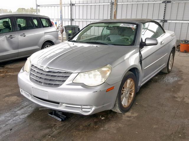 1C3LC55R58N295253 - 2008 CHRYSLER SEBRING TO GRAY photo 2