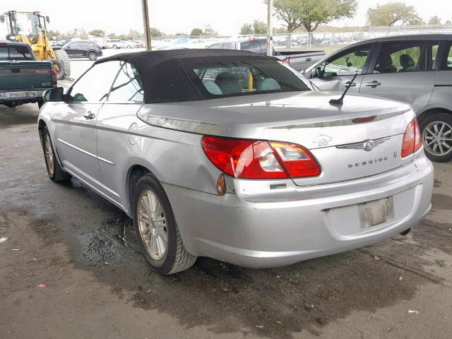 1C3LC55R58N295253 - 2008 CHRYSLER SEBRING TO GRAY photo 3