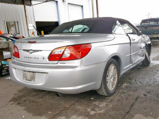 1C3LC55R58N295253 - 2008 CHRYSLER SEBRING TO GRAY photo 4