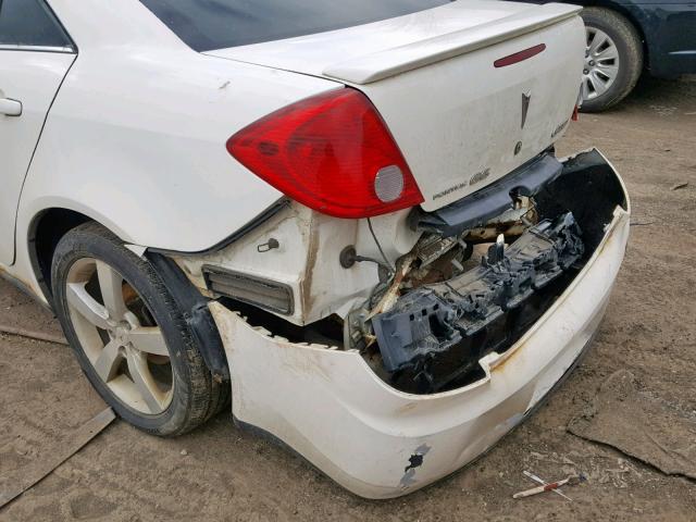 1G2ZM551664252772 - 2006 PONTIAC G6 GTP WHITE photo 9