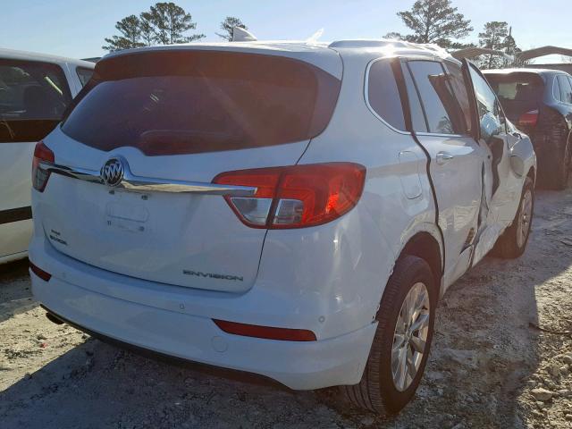 LRBFXBSA4HD199788 - 2017 BUICK ENVISION E WHITE photo 4