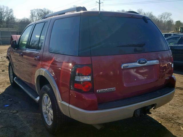 1FMEU74E86UA26903 - 2006 FORD EXPLORER E RED photo 3