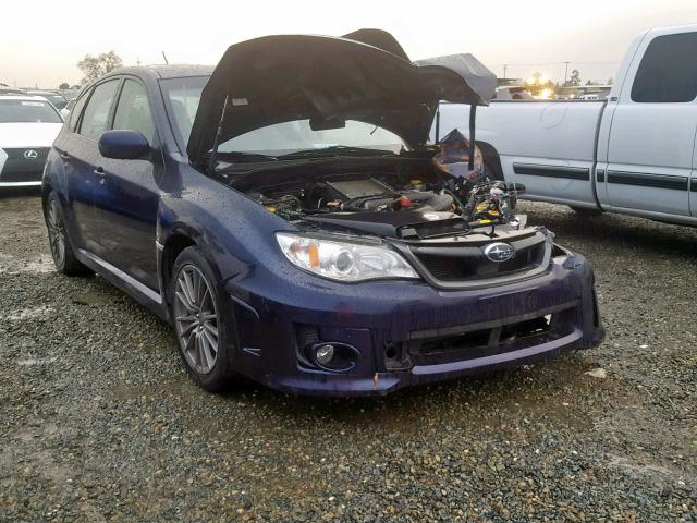 JF1GR7E65EG201665 - 2014 SUBARU IMPREZA WR BLUE photo 1