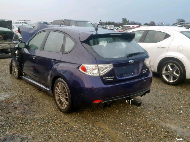 JF1GR7E65EG201665 - 2014 SUBARU IMPREZA WR BLUE photo 3