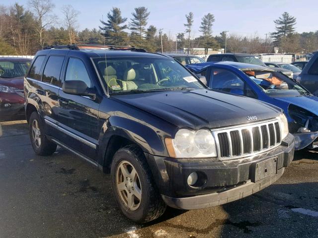 1J4HR58216C362125 - 2006 JEEP GRAND CHER BLACK photo 1