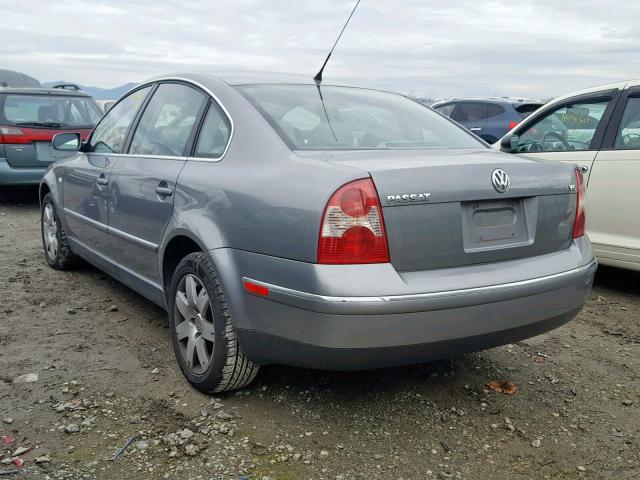 WVWRH63B73P096981 - 2003 VOLKSWAGEN PASSAT GLX 灰色 照片 3