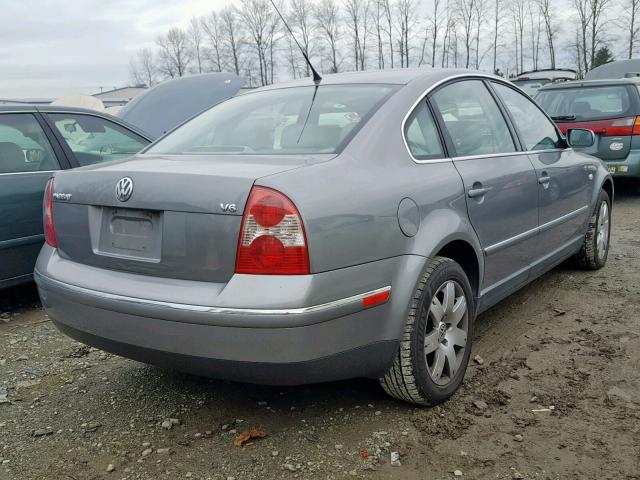 WVWRH63B73P096981 - 2003 VOLKSWAGEN PASSAT GLX 灰色 照片 4