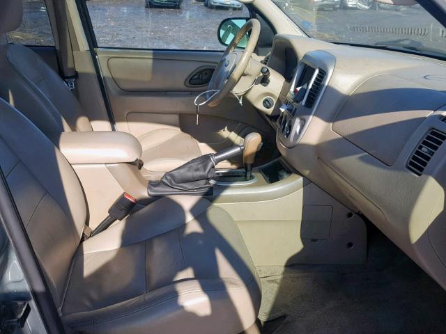 1FMCU93186KB46004 - 2006 FORD ESCAPE XLT GRAY photo 5