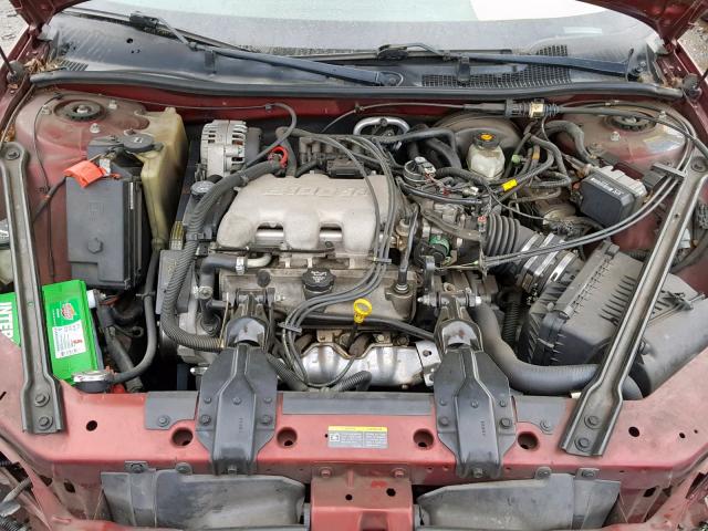 1G2WK52JX3F125407 - 2003 PONTIAC GRAND PRIX Շագանակագույն լուսանկար 7