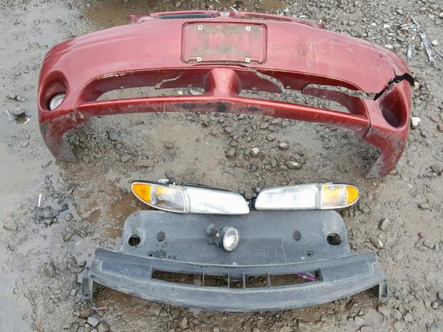 1G2WK52JX3F125407 - 2003 PONTIAC GRAND PRIX Շագանակագույն լուսանկար 9