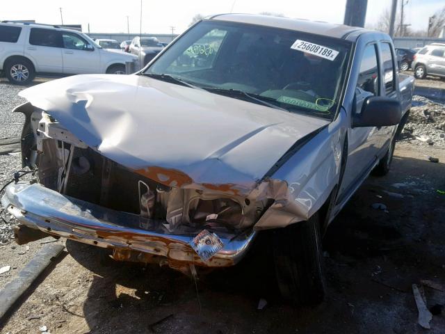 1GCCS136068197629 - 2006 CHEVROLET COLORADO SILVER photo 2