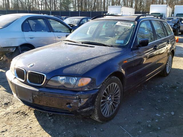 WBAEP33432PF00441 - 2002 BMW 325 XIT BLUE photo 2