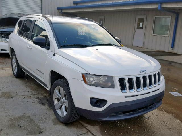 1C4NJCBAXED666244 - 2014 JEEP COMPASS SP 白色 照片 1