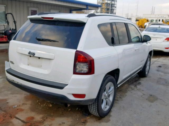 1C4NJCBAXED666244 - 2014 JEEP COMPASS SP 白色 照片 4