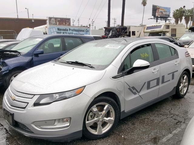 1G1RD6E47BU101082 - 2011 CHEVROLET VOLT SILVER photo 2