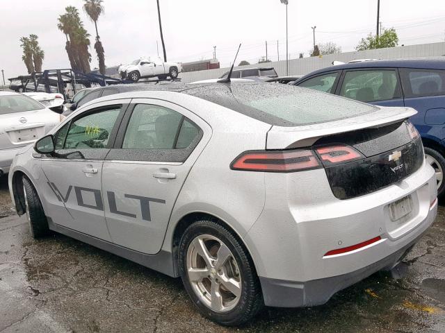 1G1RD6E47BU101082 - 2011 CHEVROLET VOLT SILVER photo 3