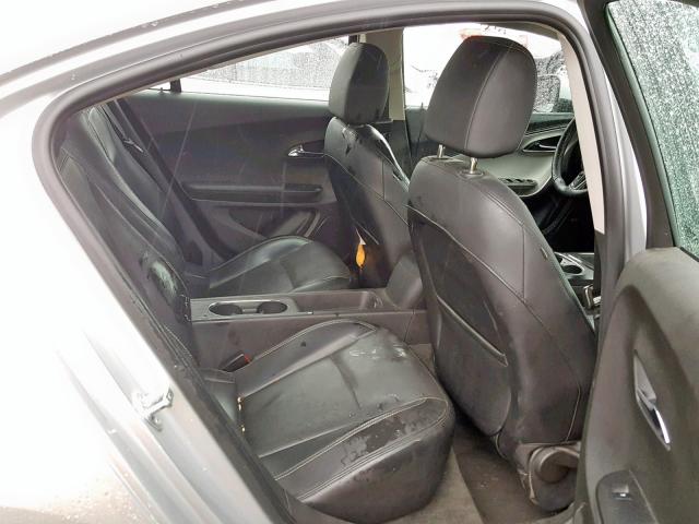 1G1RD6E47BU101082 - 2011 CHEVROLET VOLT SILVER photo 6