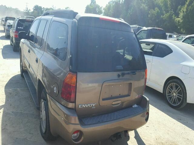 1GKES16S936184584 - 2003 GMC ENVOY XL GOLD photo 3