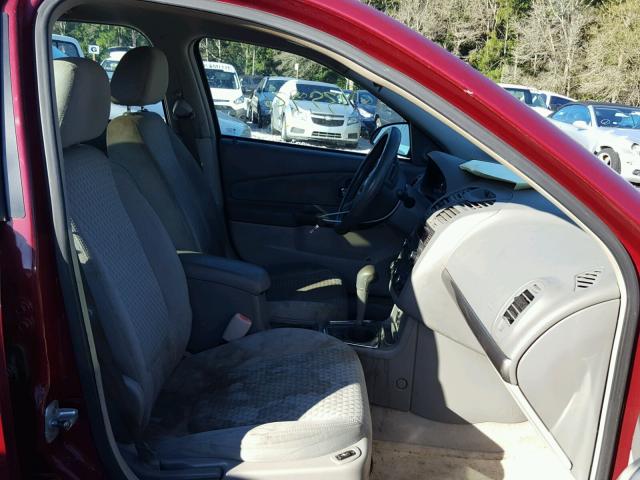 1G1ZT68N07F142964 - 2007 CHEVROLET MALIBU MAX 红色 照片 5