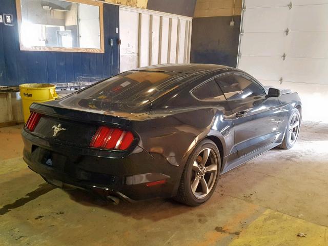 1FA6P8AM4F5389071 - 2015 FORD MUSTANG BLACK photo 4