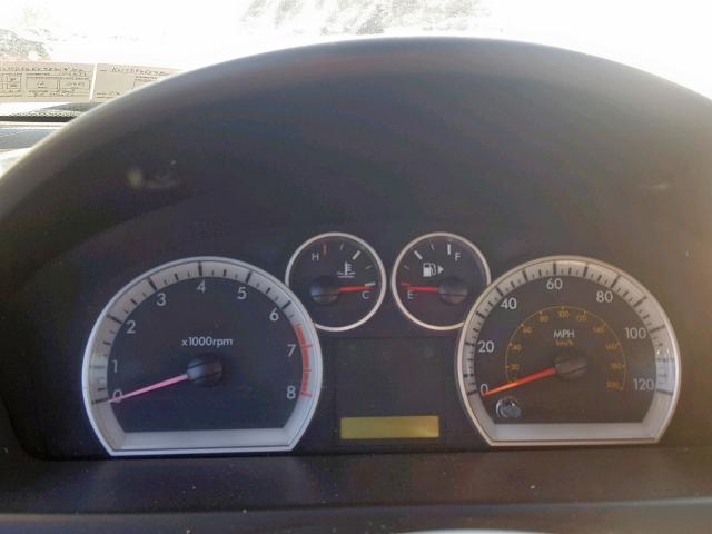 KL1TD56EX9B614306 - 2009 CHEVROLET AVEO LS BLACK photo 8