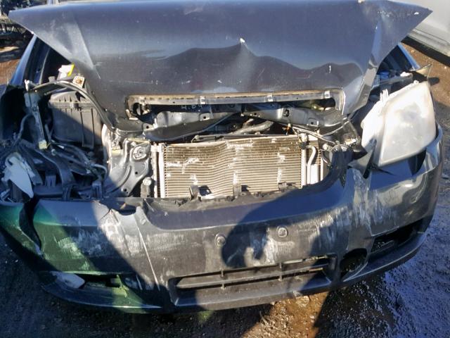 KL1TD56EX9B614306 - 2009 CHEVROLET AVEO LS BLACK photo 9