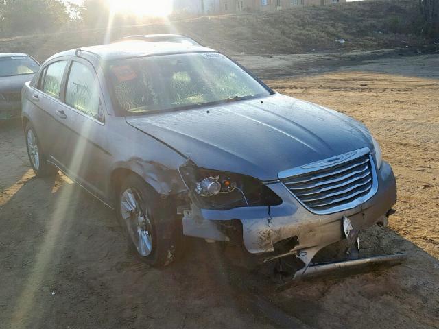 1C3CCBAB7DN734048 - 2013 CHRYSLER 200 LX GRAY photo 1