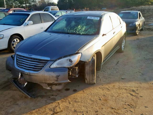 1C3CCBAB7DN734048 - 2013 CHRYSLER 200 LX GRAY photo 2