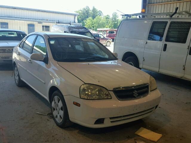 KL5JD56Z56K248842 - 2006 SUZUKI FORENZA WHITE photo 1