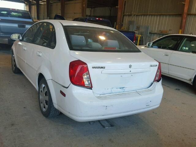 KL5JD56Z56K248842 - 2006 SUZUKI FORENZA WHITE photo 3