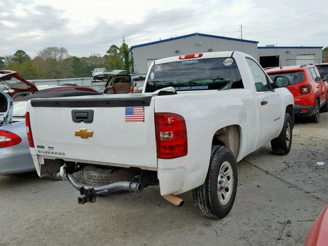 1GCNCPEA2CZ104397 - 2012 CHEVROLET SILVERADO WHITE photo 4