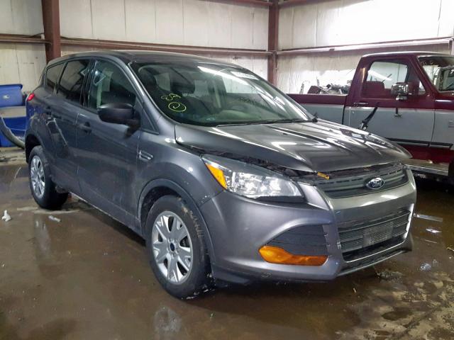 1FMCU0F77DUC52716 - 2013 FORD ESCAPE S GRAY photo 1