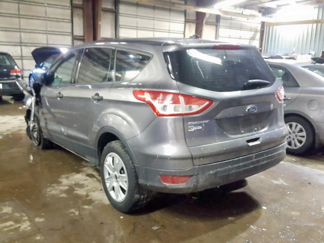 1FMCU0F77DUC52716 - 2013 FORD ESCAPE S GRAY photo 3