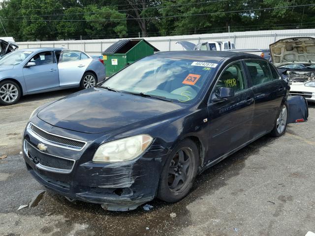 1G1ZH57BX8F180691 - 2008 CHEVROLET MALIBU 1LT ლურჯი ფოტო 2