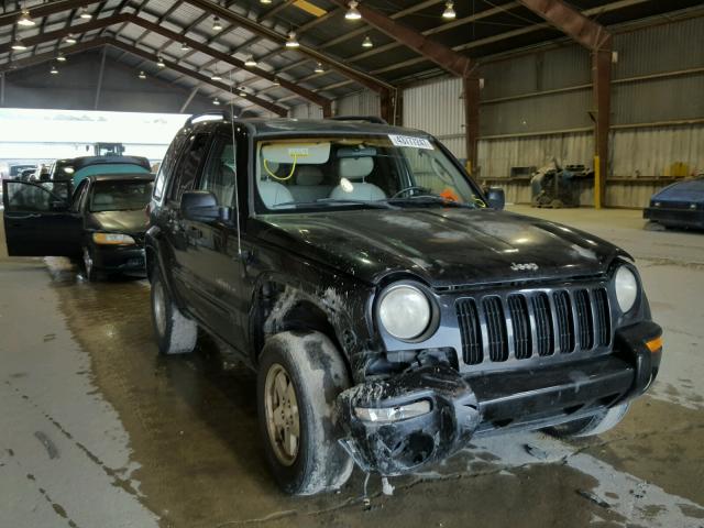 1J4GK58K82W336209 - 2002 JEEP LIBERTY LI BLACK photo 1