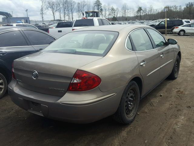 2G4WC552471138014 - 2007 BUICK LACROSSE C BROWN photo 4