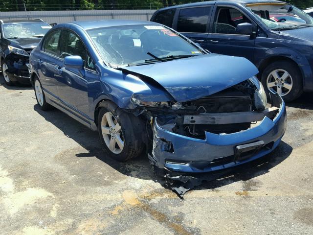 2HGFA16609H354541 - 2009 HONDA CIVIC LX-S ლურჯი ფოტო 1