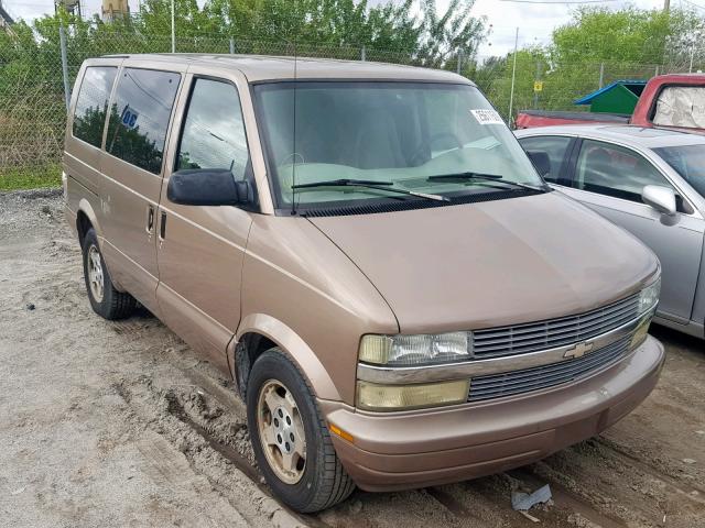 1GNDM19X65B126815 - 2005 CHEVROLET ASTRO GOLD photo 1