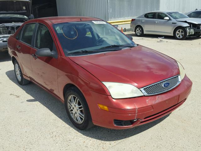 1FAFP34N25W134970 - 2005 FORD FOCUS ZX4 RED photo 1