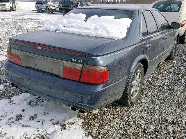 1G6KS54Y52U164777 - 2002 CADILLAC SEVILLE SL BLUE photo 4