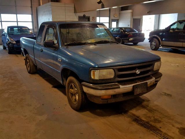 4F4CR16U9TTM31370 - 1996 MAZDA B3000 CAB GREEN photo 1